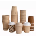 Eco-Friendly Compostable Biodegradable Water Barrier Paper Cup No PE No PLA Customizable for Wine Mineral Water Tequila Whisky