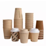 Eco-Friendly Compostable Biodegradable Water Barrier Paper Cup No PE No PLA Customizable for Wine Mineral Water Tequila Whisky