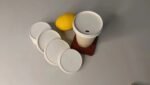 Sustainable Water-based Coating Pure Paper Lid for Paper Coffee Cups - 画像 (2)
