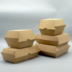 Personal Pizza Recyclable Rigid Corrugated Box with Transparent PET Anti-Fog Window Matt Lamination & UV Coating 6.5inch - Image 2