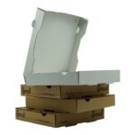 Custom Printed Pizza Boxes | Food Grade Paperboard Pizza Boxes with Lock Corner Design