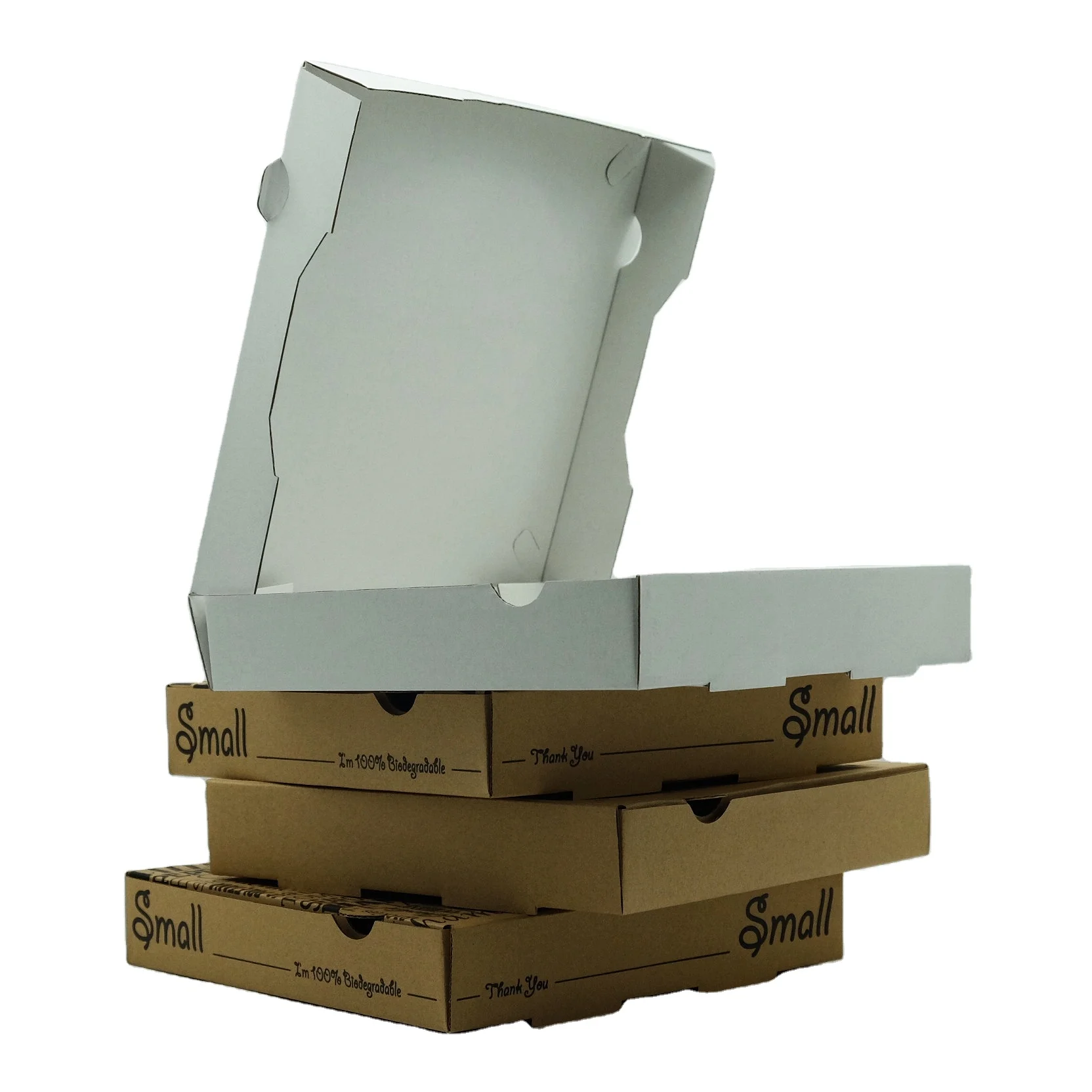 H1b274f22bb7f494a82248e790177ee001.webp Good Quality Attractive Price New Type Custom Printed Empty Boxes Pizza Box Carton - Image 1