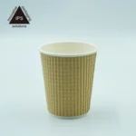 Triple Wall Puncate Ripple Disposal Paper Cup for Coffee - Image 2