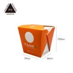 Personalized Cardboard Fast Food Packaging Box - Image 5