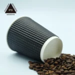 Triple Wall Puncate Ripple Disposal Paper Cup for Coffee - Image 6