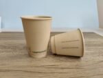 Aqueous Coating Plastic Free Kraft Take Out Hot Coffee Paper Cup 8oz - Image 2