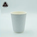 Triple Wall Puncate Ripple Disposal Paper Cup for Coffee - Image 4
