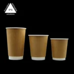 Double Walled Coffee Paper Cups Double Wall Teacup Bubble Tea Paper Cup Accept with Lids Good Quality Take Away Food Grade White - Image 4