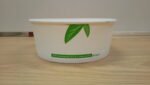 Compostable 8oz Paper Soup Bowl with Lid - PLA Coated, Leak-Proof Takeaway Bowl - Image 3
