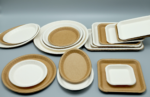 Sturdy Disposal  Water Based Coating  Triple Layer Corrugated  Paper Plates Oil Resistance - Imagen 4