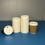 Customizable Anti-leak Sustainable Aqueous Coating Paper Lids for Hot Drink (80mm Cups) – Image 2