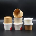 Fibre Disposal Paper Cups Eco Friendly Bamboo Pe Coated/pla Coated /aqueous Coated Plastic Free Food Grade Paper Disposable - Image 4