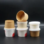 Fibre Disposal Paper Cups Eco Friendly Bamboo Pe Coated/pla Coated /aqueous Coated Plastic Free Food Grade Paper Disposable – Image 4