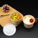 3.5oz/4oz Paper Cup Free Tree Free Bamboo for Sauce with Plastic Lids Pe Coated/pla Coated /aqueous Coated Plastic Free Accept - Image 3