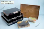 New Trend Plastic Free Aqueous Coating Corrugated SUSHI Party Box - Image 4